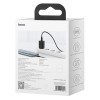 Baseus Super Si Quick Charger 1C 25W with USB-C to USB-C 1m cable, Black - buitinis įkroviklis www.epirkimas.lt