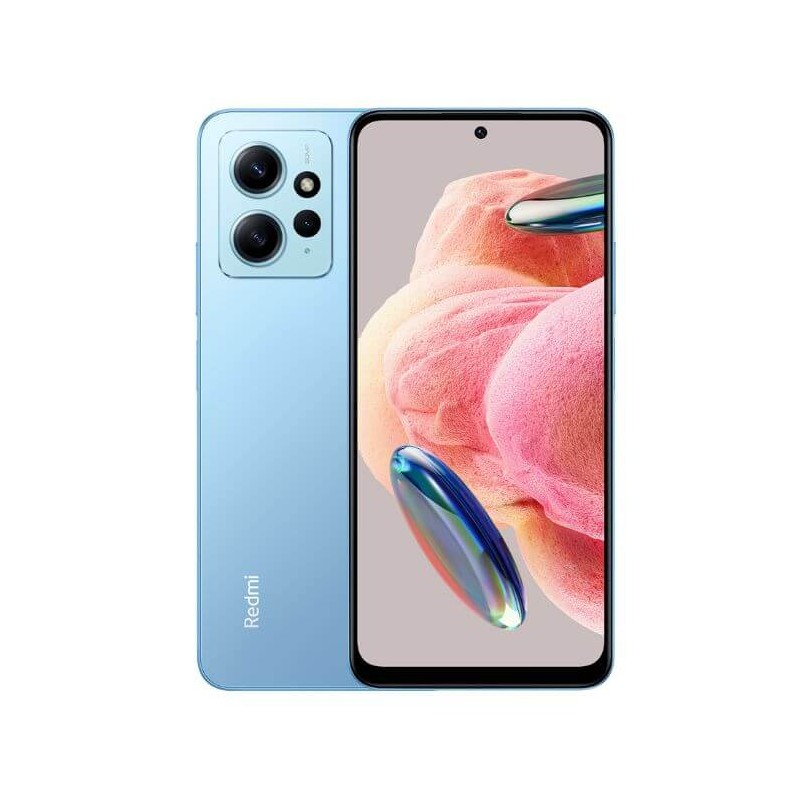 Xiaomi Redmi Note 12 8/256GB Ice Blue išmanusis telefonas kaina