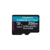 Kingston microSDXC 256GB Canvas Go! Plus 170MB/s atminties kortelė kaina