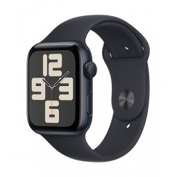 Apple Watch SE GPS 44mm Midnight Aluminium Case with Midnight Sport Band - S/M kaina