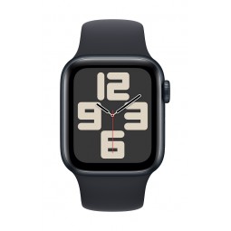 Apple Watch SE GPS 40mm Midnight Aluminium Case with Midnight Sport Band - S/M pigiau