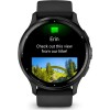 Garmin Venu 3 45mm, Slate / Black, Silicone, Wi-Fi, GPS - išmanusis laikrodis internetu