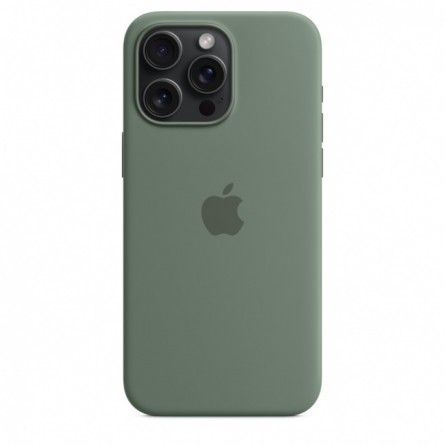 Apple iPhone 15 Pro Silicone Case with MagSafe - Cypress