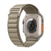 Apple Watch Ultra 2 GPS + Cellular, 49mm Titanium Case with Olive Alpine Loop - Small internetu