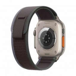 Apple Watch Ultra 2 GPS + Cellular, 49mm Titanium Case with Blue/Black Trail Loop - S/M internetu