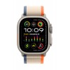 Apple Watch Ultra 2 GPS + Cellular, 49mm Titanium Case with Orange/Beige Trail Loop - M/L pigiau