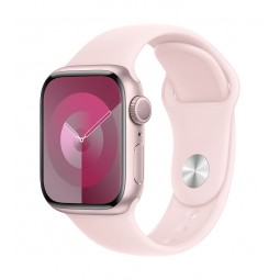 Apple Watch Series 9 GPS 41mm Pink Aluminium Case with Light Pink Sport Band - M/L kaina
