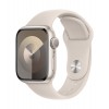 Apple Watch Series 9 GPS 41mm Starlight Aluminium Case with Starlight Sport Band - S/M kaina