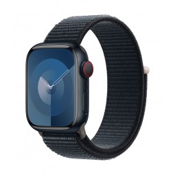 Apple Watch Series 9 GPS + Cellular 41mm Midnight Aluminium Case with Midnight Sport Loop kaina