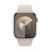 Apple Watch Series 9 GPS + Cellular 45mm Starlight Aluminium Case with Starlight Sport Band - S/M pigiau