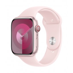 Apple Watch Series 9 GPS + Cellular 45mm Pink Aluminium Case with Light Pink Sport Band - M/L kaina
