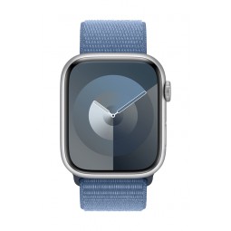 Apple Watch Series 9 GPS 45mm Silver Aluminium Case with Winter Blue Sport Loop pigiau
