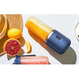 Xiaomi Deerma NU06 Portable Mini Juice Blender nešiojamas plakiklis - gertuvė, mėlyna kaune