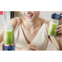 Xiaomi Deerma NU06 Portable Mini Juice Blender nešiojamas plakiklis - gertuvė, mėlyna pigu