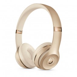 Beats by Dr. Dre Solo 3 Wireless Headphones, Gold - belaidės ausinės kaina