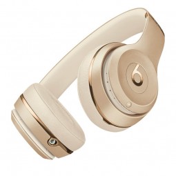 Beats by Dr. Dre Solo 3 Wireless Headphones, Gold - belaidės ausinės išsimokėtinai