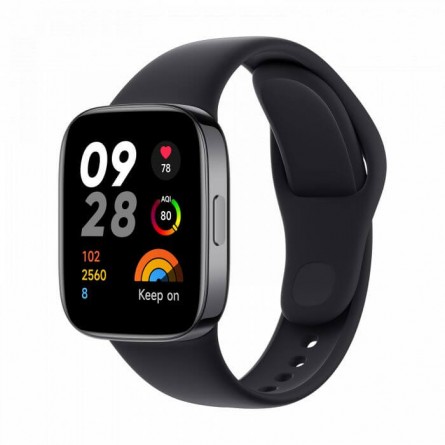 Xiaomi Redmi Watch 3, Black - išmanusis laikrodis internetu