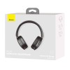 Baseus Encok D02 Pro Wireless Headphone, Black - belaidės ausinės