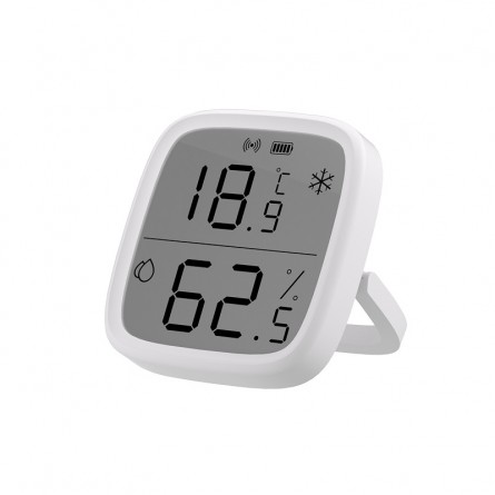 Sonoff ZigBee Temperature and Humidity Sensor SNZB-02D - temperatūros ir drėgmės jutiklis kaina