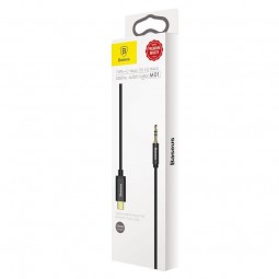 Baseus Digital Audio Cable M01, 1.2m, USB-C to 3.5mm Mini Jack, Black - garso kabelis Kaune