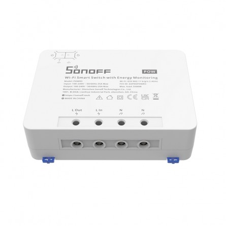 Sonoff Wi-Fi Smart Switch with Energy Monitoring Powr3 - išmanusis Wi-Fi jungiklis su energijos stebėjimo funkcija kaina