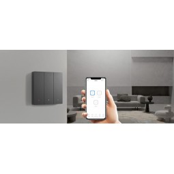 Sonoff SwitchMan Smart Wall Switch M5-1C-80 - išmanusis sieninis jungiklis internetu