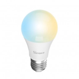 Sonoff Wi-Fi Smart LED Bulb B02-BL-A60, E27, 9W, 806lm, 2700K-6500K, 60mm - LED išmanioji lemputė kaina