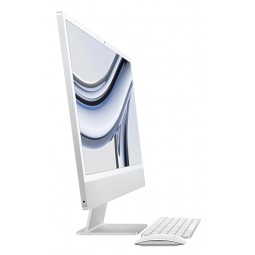 Apple iMac 24” 4.5K Retina, Apple M3 8C CPU, 8C GPU/8GB/256GB SSD/Silver/INT pigiau