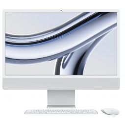 Apple iMac 24” 4.5K Retina, Apple M3 8C CPU, 10C GPU/8GB/256GB SSD/Silver/INT kaina
