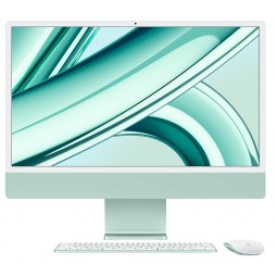 Apple iMac 24” 4.5K Retina, Apple M3 8C CPU, 10C GPU/8GB/256GB SSD/Green/INT kaina