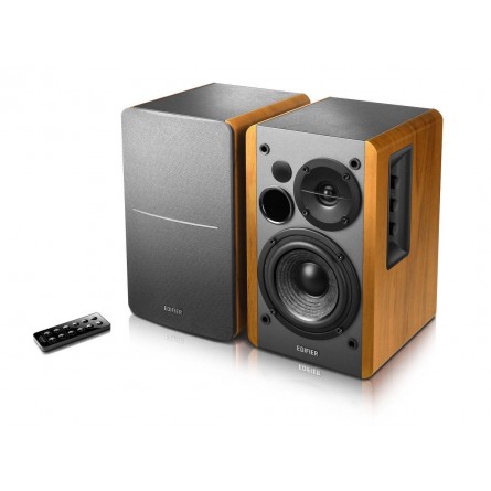 Edifier R1280BT Multimedia Stereo Speakers 2.0, Bluetooth, Brown - garso kolonėlės kaina