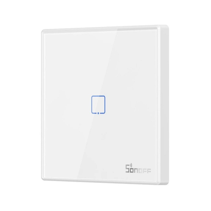 Sonoff Stick-on Smart Wall Switch T2EU1C-RF - išmanusis sieninis jungiklis kaina