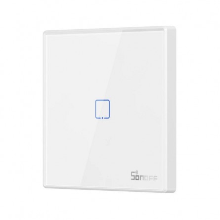 Sonoff Stick-on Smart Wall Switch T2EU1C-RF - išmanusis sieninis jungiklis kaina