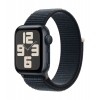 Apple Watch SE GPS 40mm Midnight Aluminium Case with Midnight Sport Loop kaina