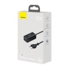 Baseus GaN3 Pro 100W Destop Fast Charger, USB-C x2, USB x2, Black - buitinis įkroviklis garantija