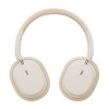 Baseus Bowie D05 Wireless Headphone, Creamy/White - belaidės ausinės pigu