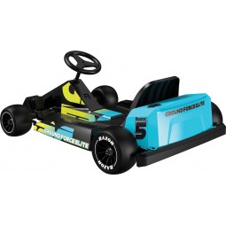 Razor Ground Force Elite Black/Blue - elektrinis drifto kartingas pigiau