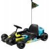 Razor Ground Force Elite Black/Blue - elektrinis drifto kartingas kaina