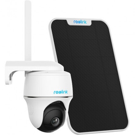 Reolink Go PT Plus 5MP 4G LTE, IP64, IR 10m + Solar Panel + 32GB, Type - C  - belaidė vaizdo stebėjimo kamera kaina