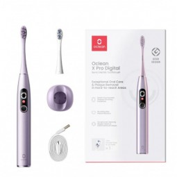 Xiaomi Oclean Electric Toothbrush X Pro Digital, Purple - elektrinis dantų šepetėlis internetu