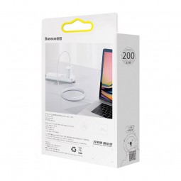 Baseus Superior Series USB-C to USB-C Cable, 2m, 100W, White - greito įkrovimo kabelis skubu