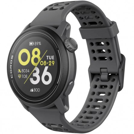 Coros PACE 3 42mm GPS Sport Watch, Black, Silicone - multisportinis išmanusis laikrodis kaina