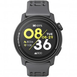 Coros PACE 3 42mm GPS Sport Watch, Black, Silicone - multisportinis išmanusis laikrodis internetu