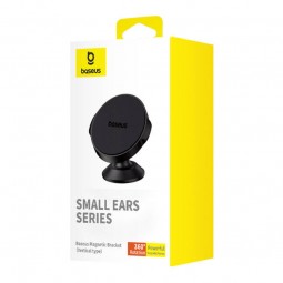 Baseus Small Ears Magnetic Bracket (Vertical Type) - automobilinis magnetinis laikiklis, juodas lizingu