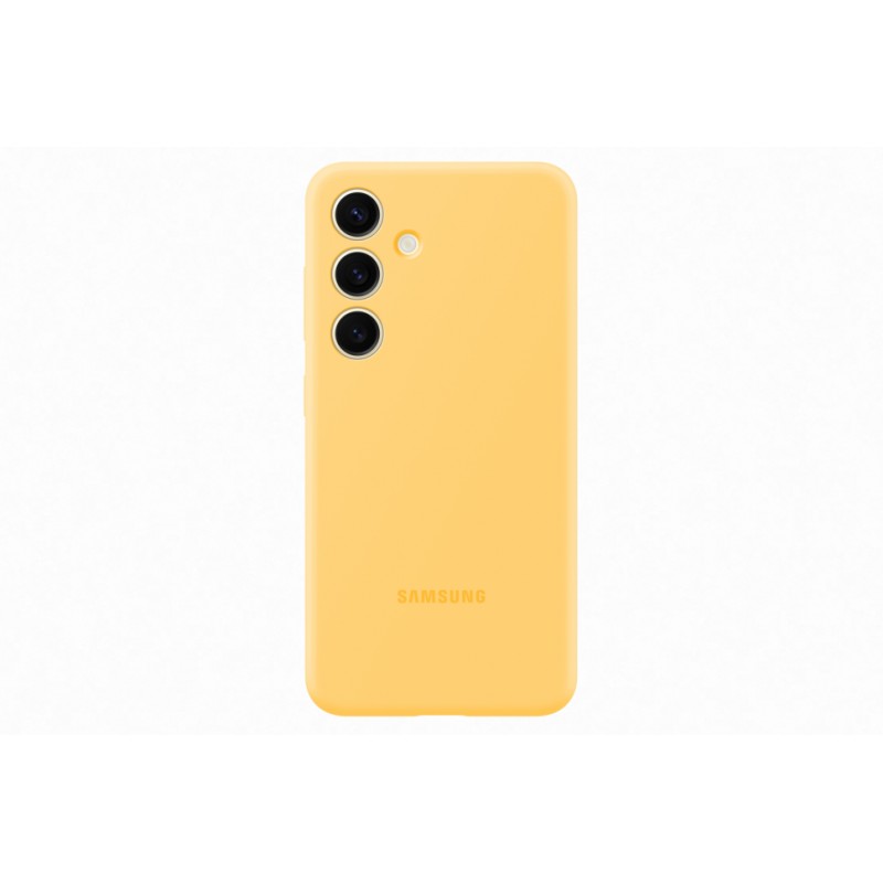 Samsung Silicone Cover PS921TYE for Galaxy S24, Yellow - telefono dėklas kaina