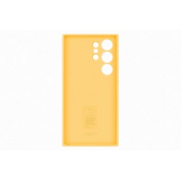 Samsung Silicone Cover PS928TYE for Galaxy S24 Ultra, Yellow - telefono dėklas išsimokėtinai