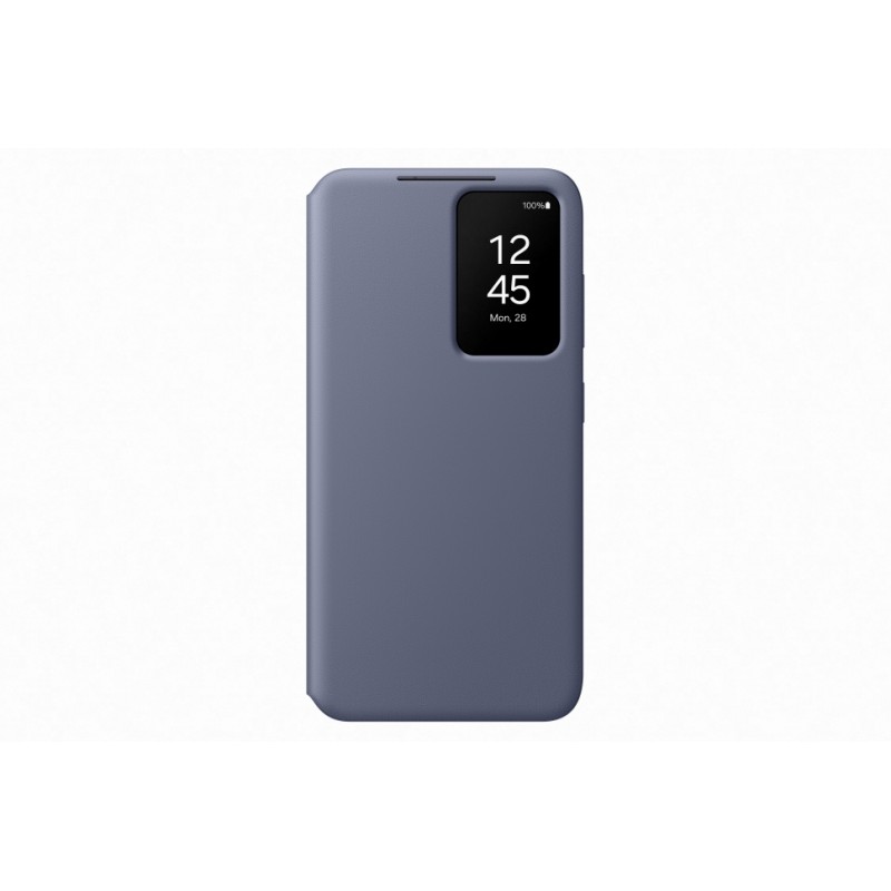 Samsung Smart View Wallet Case ZS921CVE for Galaxy S24, Violet - telefono dėklas kaina Samsung Smart View Wallet Case ZS921CVE for Galaxy S24, Violet - telefono dėklas kaina