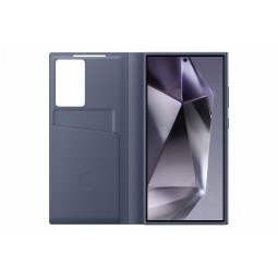 Samsung Smart View Wallet Case ZS928CVE for Galaxy S24 Ultra, Violet - telefono dėklas internetu