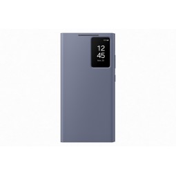 Samsung Smart View Wallet Case ZS928CVE for Galaxy S24 Ultra, Violet - telefono dėklas kaina