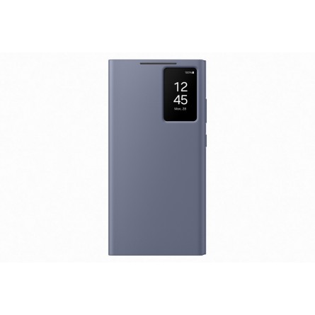 Samsung Smart View Wallet Case ZS928CVE for Galaxy S24 Ultra, Violet - telefono dėklas kaina
